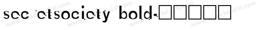 secretsociety bold字体转换